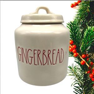 Rae Dunn Gingerbread Christmas Cookie Jar